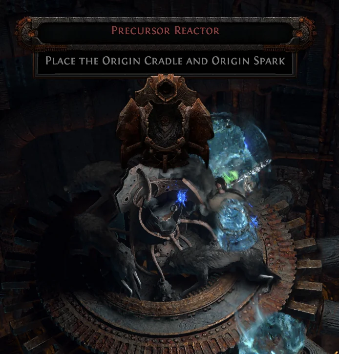 Precursor Reactor đặt dưới chân Origin Tower